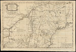 A Map of that part of America which was the Principal Seat of War, in 1756
