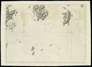 Coast of Maine- Detail of Penobscot Bay with Isle Haut and Southern Fox Island, Dated Aug. 17, 1776