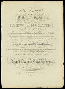 Chart of the Coast and Harbors of New England
