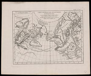 Carte generale des decouvertes de l'Amiral de Fonte