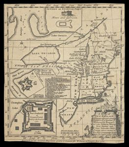 A Map of New England and ye Country adjacent