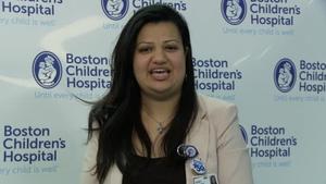 Sandy Habashy at the Boston Children's Hospital Photo Sharing Event: Video Interview