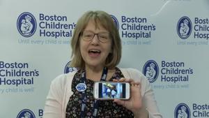 Gail A. Windmueller at the Boston Children's Hospital Photo Sharing Event: Video Interview