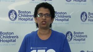 Lillian V. Rodriguez at the Boston Children's Hospital Photo Sharing Event: Video Interview