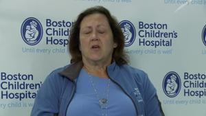 Louise H. Quigley at the Boston Children's Hospital Photo Sharing Event: Video Interview