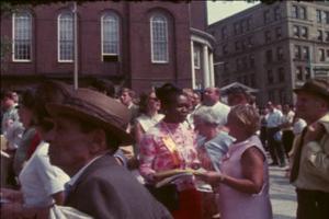 Political festival on Boston Common