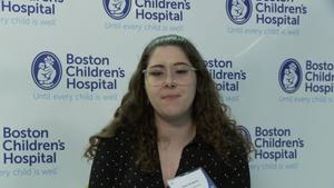 Nina Sophia Rodwin at the Boston Children's Hospital Photo Sharing Event: Video Interview