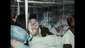 Judy Garland at veterans' hospital