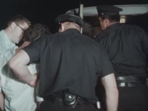 Hippie arrests on Common 1968