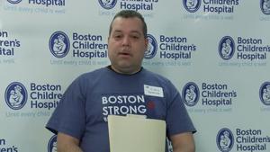Eddie Garcia at the Boston Children's Hospital Photo Sharing Event: Video Interview