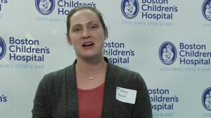 Mary T. Moser at the Boston Children's Hospital Photo Sharing Event: Video Interview